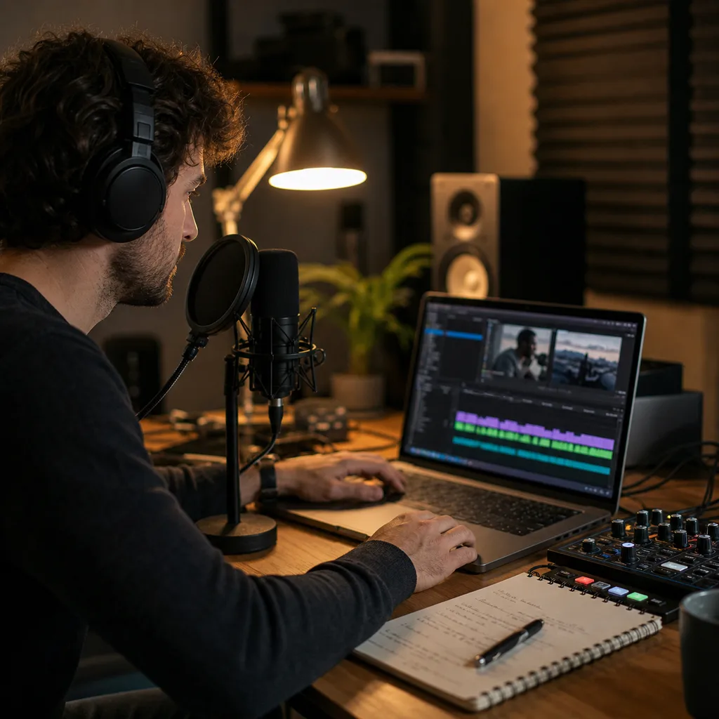 Podcasters and video editors