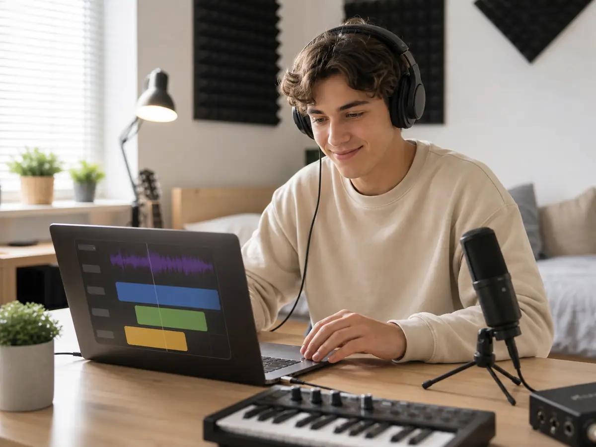 Compressed WebP illustration for AI vocal remover 4