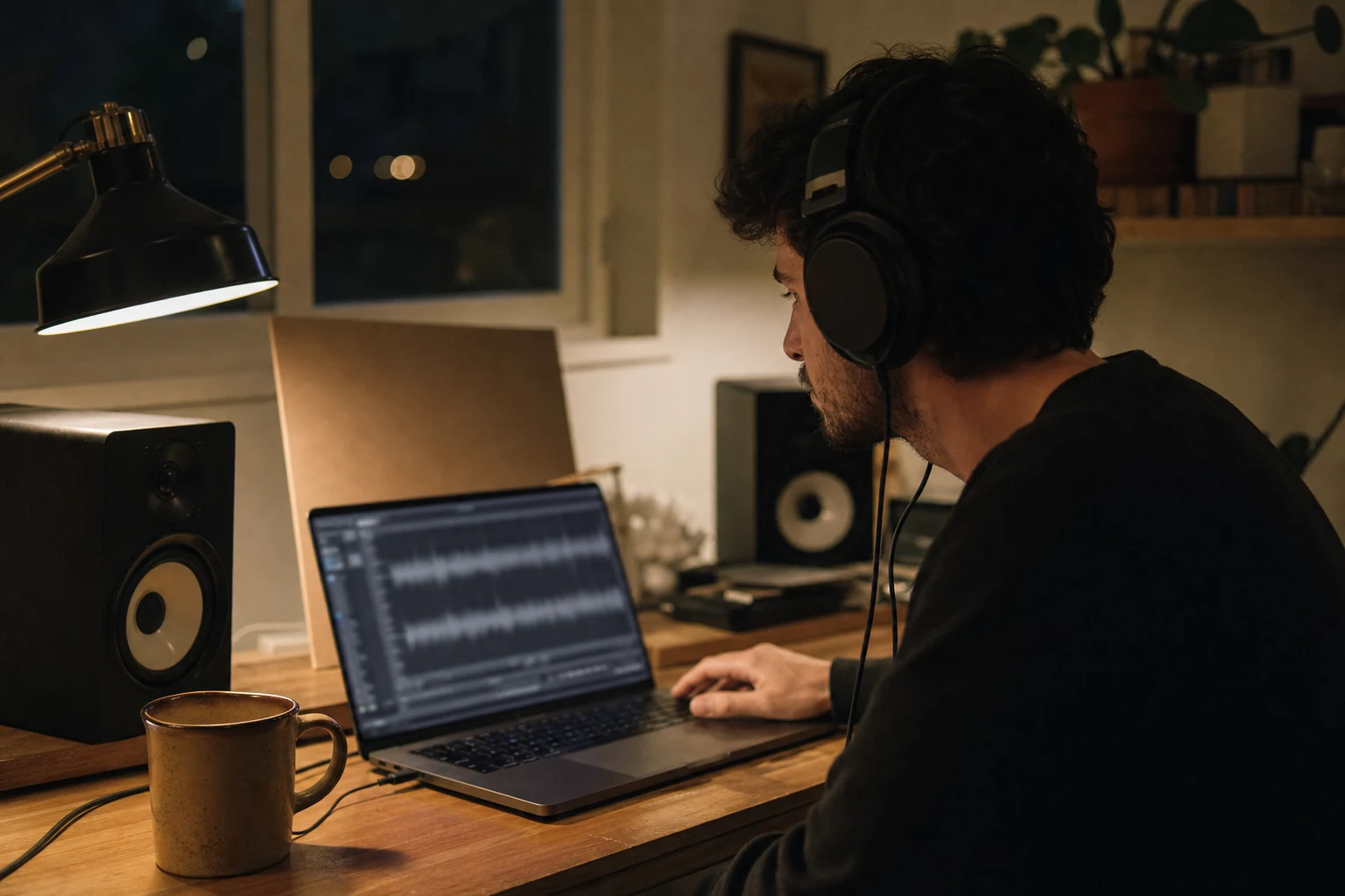 Prévisualisation de l'audio lo-fi traité avant téléchargement
