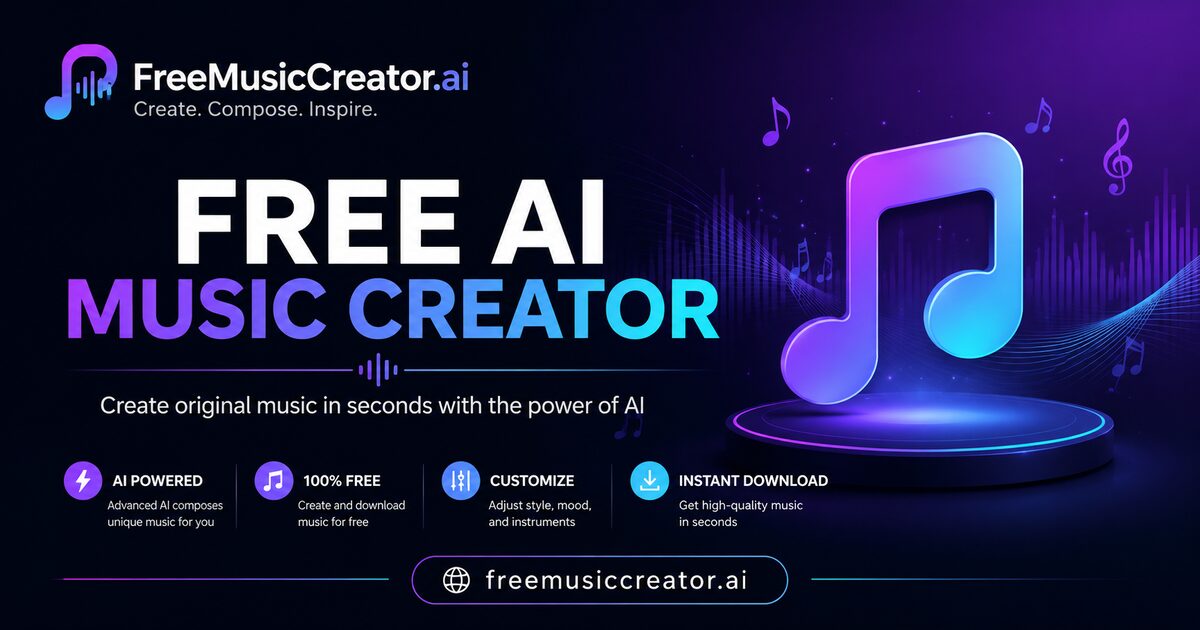 Free AI Music Generator | Create Royalty-Free Music